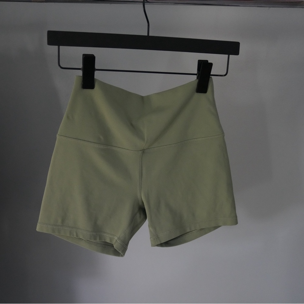lululemon Green Align Shorts
